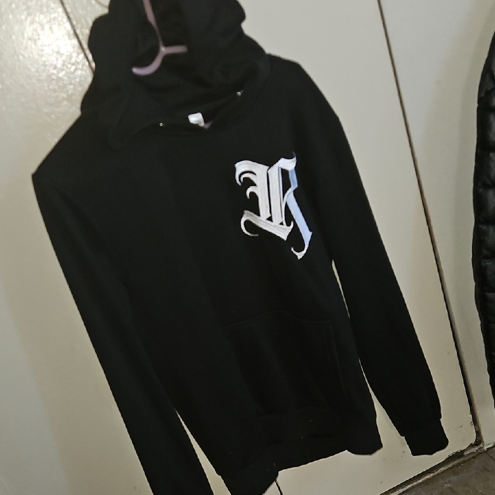 Royalty Black And White Hoodie